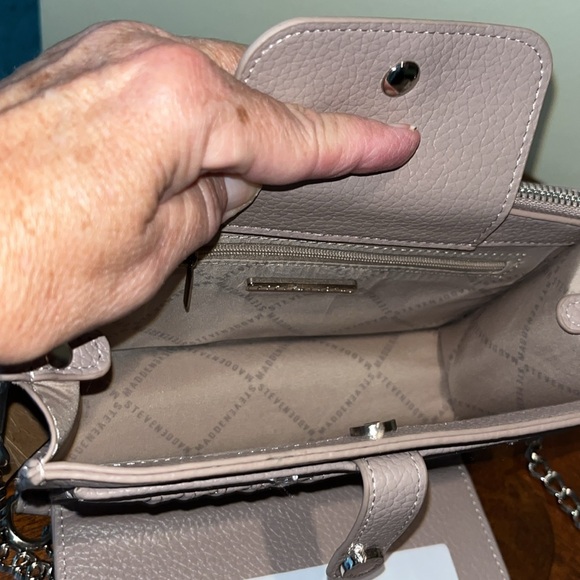 Steve Madden  Shroom Wallet on a chain  Crossbody bag  all in one bag  Vegan NWT - Picture 9 of 14